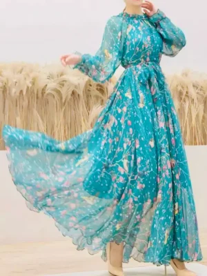 robe longue en mousseline/robe longue femme/robe en soie/robe en mousseline/longue robe femme/Lyon centre/Marseille/Nice/Nîmes/Grenoble/Toulouse/Montpellier/Valence/Roanne/Paris/Ile-de-France/France