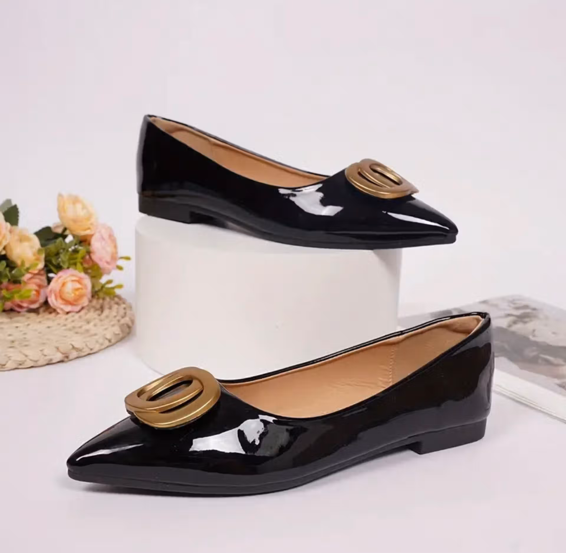 Ballerines femme à boucle – Image 2